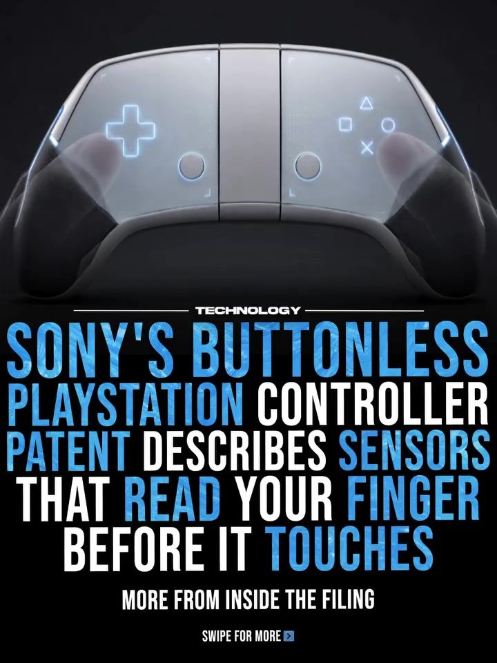 Sony's Buttonless Gaming Controller