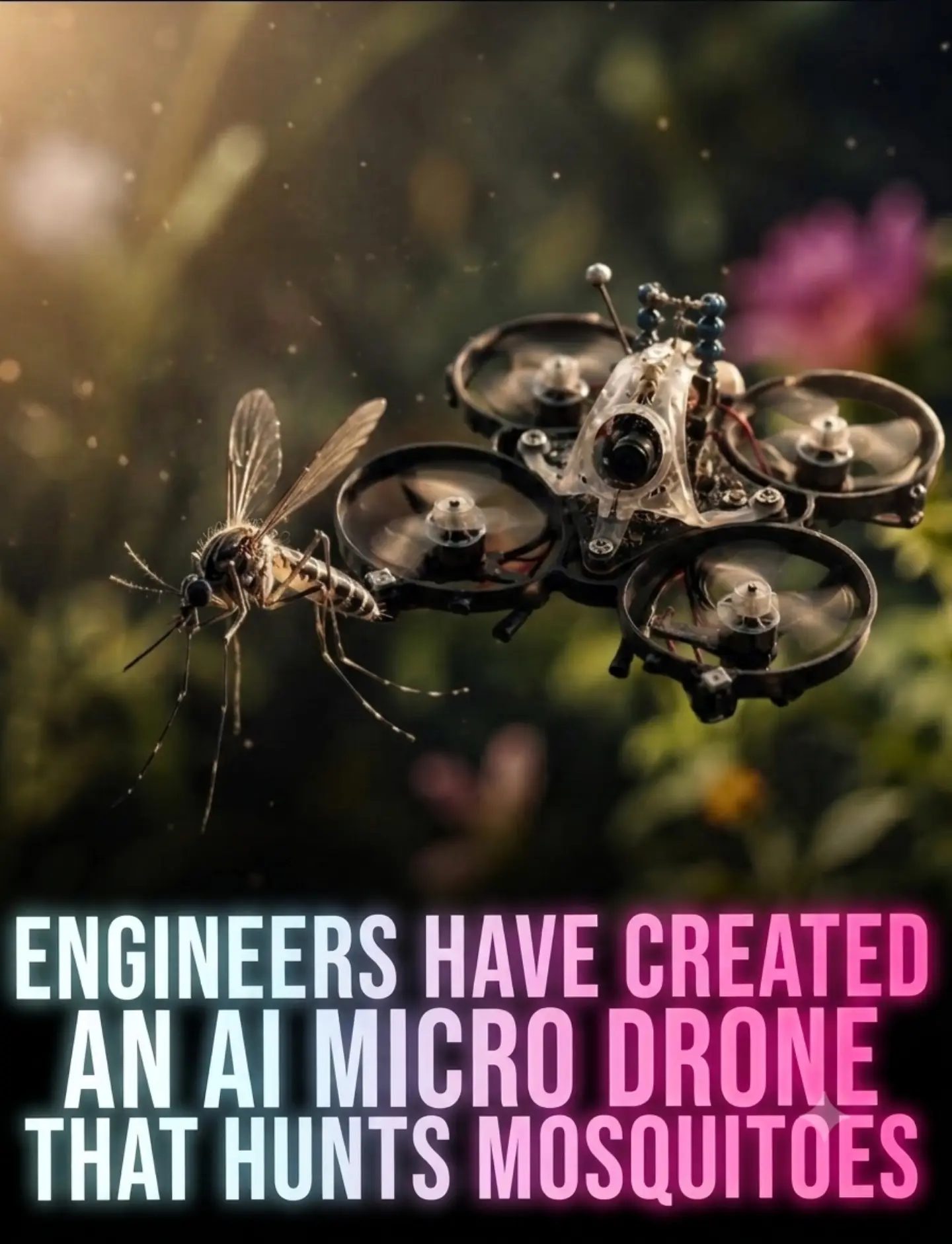 Mosquito Hunting Drones: AI's New Pest Control Solution