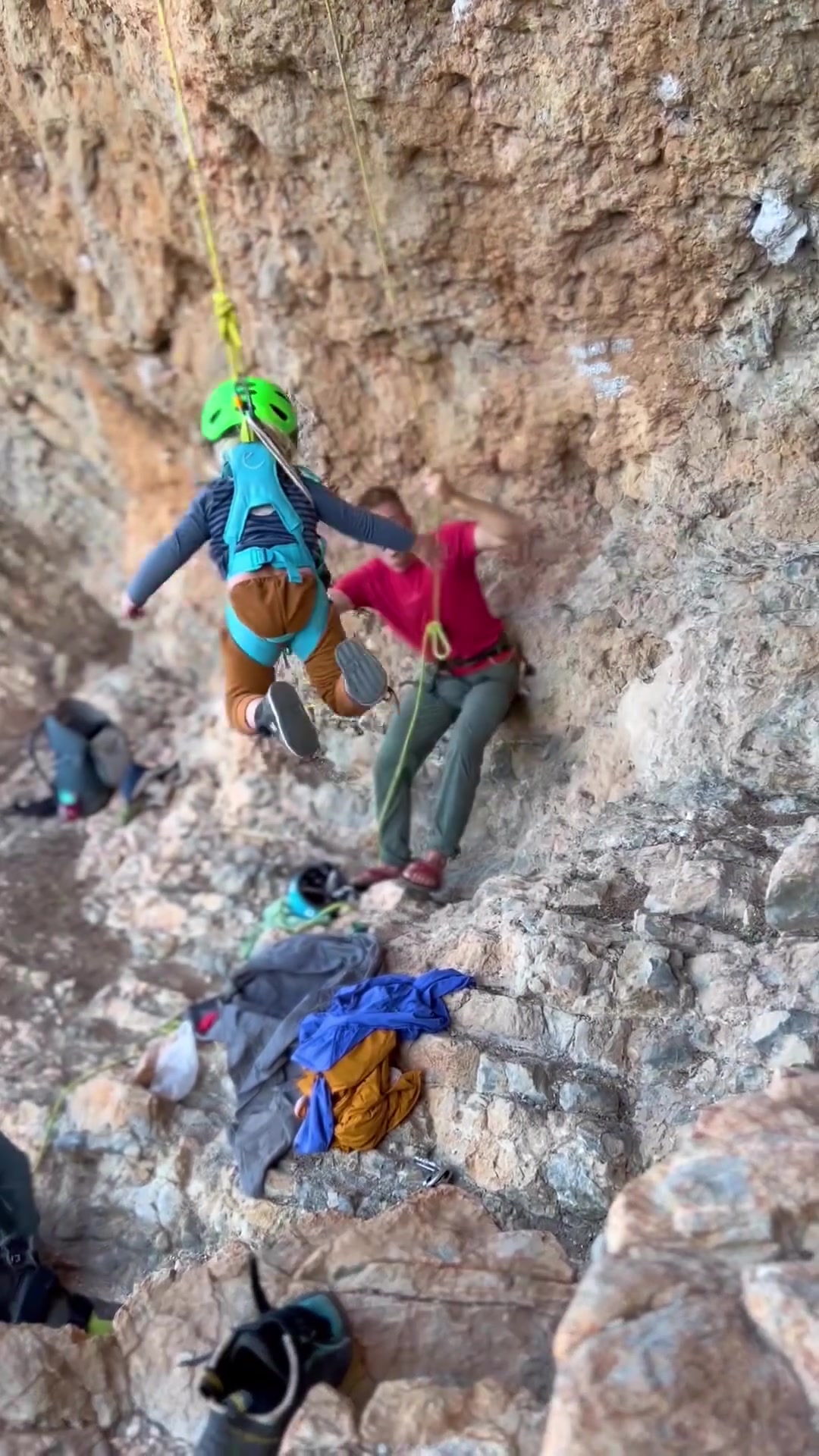 Cliff Rappelling Adventure: Ocean View Thrills