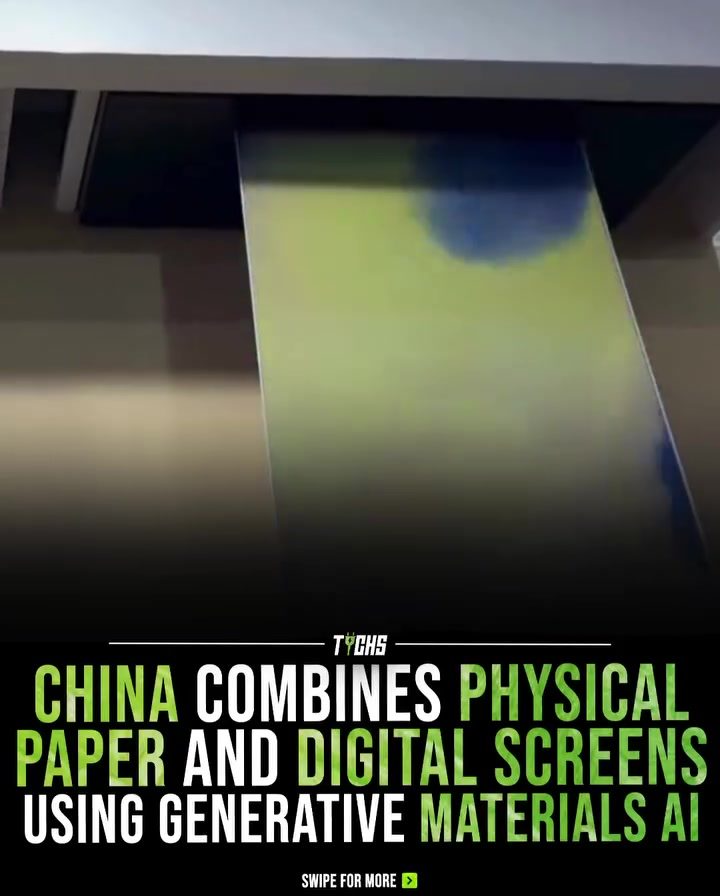 China's Generative AI Technology Blurs Line Between Paper and Screens