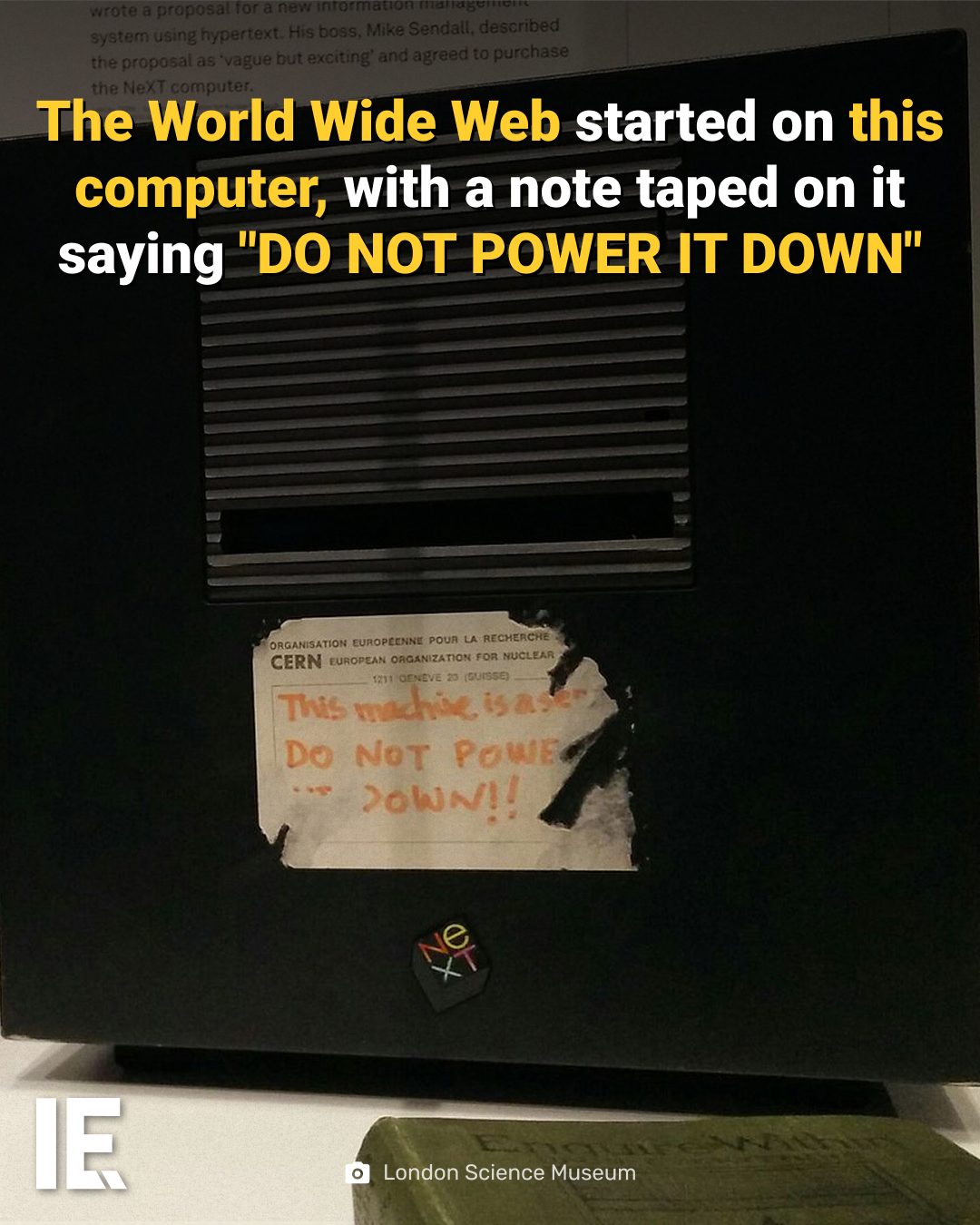 The First Web Server: A Visit to the Historic Computer at London Science Museum